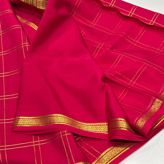 Pure Mysore Silk Saree