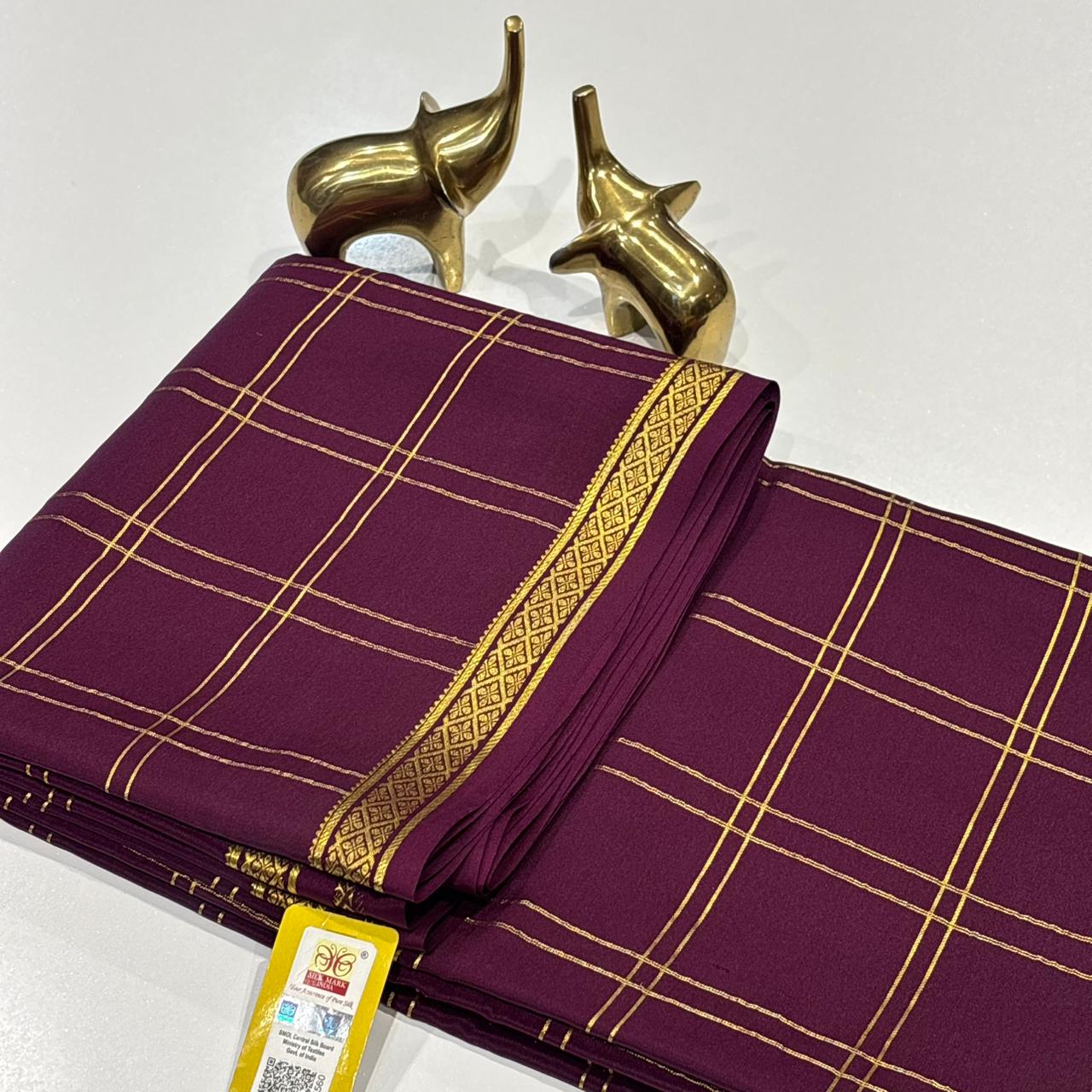 Pure Mysore Silk Saree