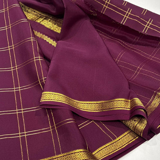 Pure Mysore Silk Saree
