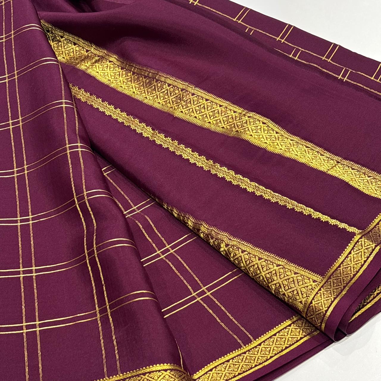 Pure Mysore Silk Saree