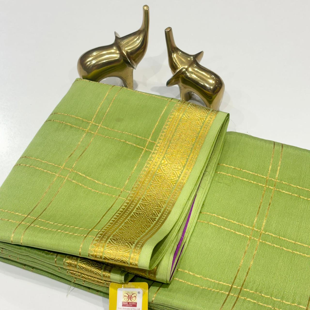 Pure Mysore Silk Saree