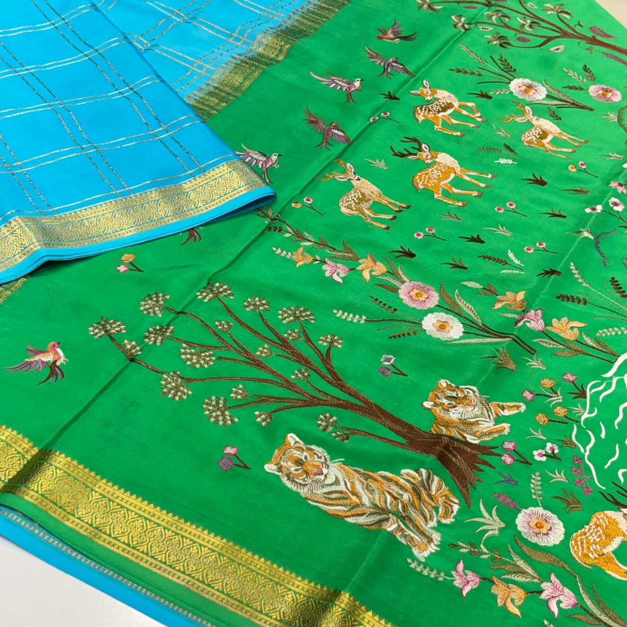 Pure Mysore Silk Saree