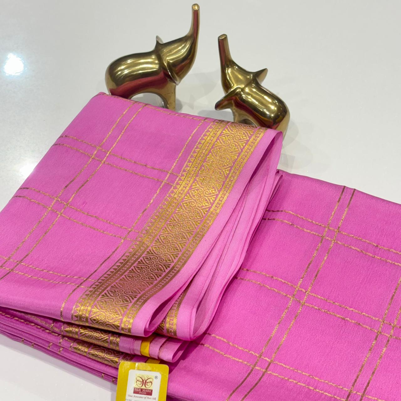 Pure Mysore Silk Saree