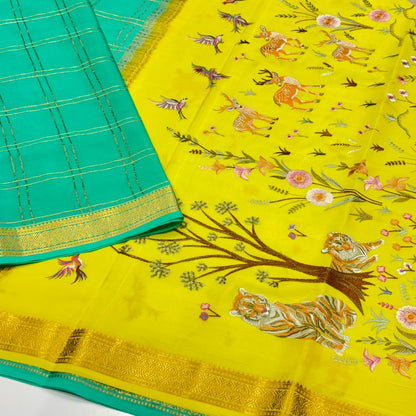 Pure Mysore Silk Saree