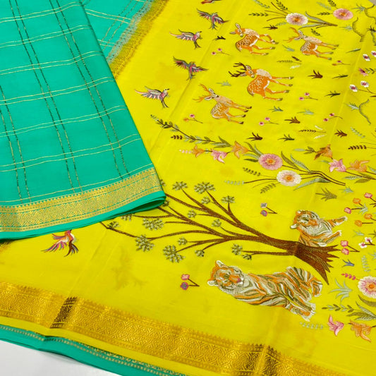 Pure Mysore Silk Saree