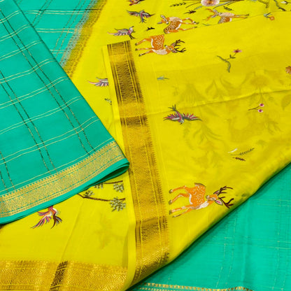 Pure Mysore Silk Saree