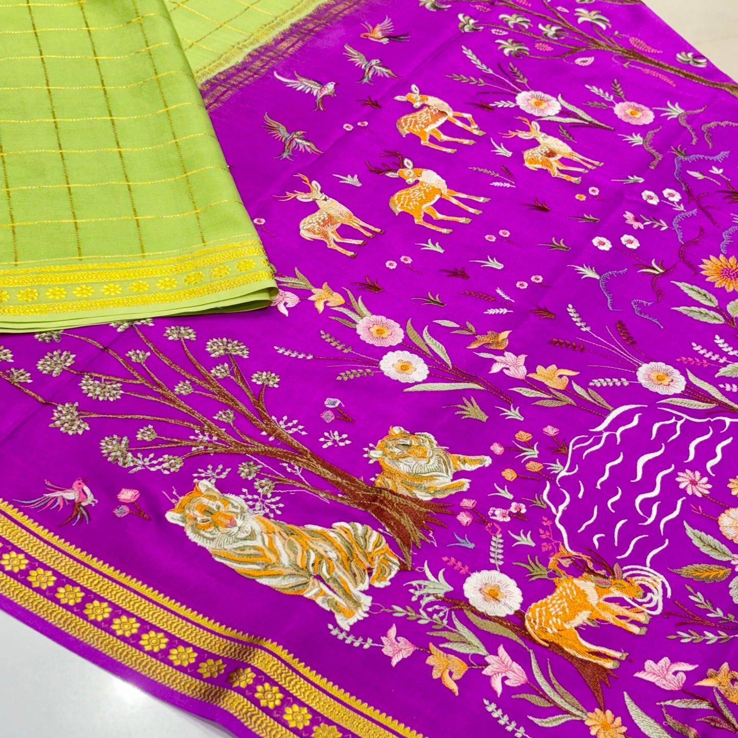 Pure Mysore Silk Saree