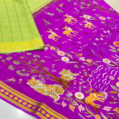 Pure Mysore Silk Saree