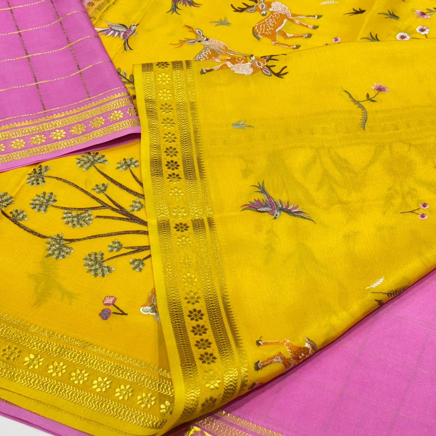 Pure Mysore Silk Saree