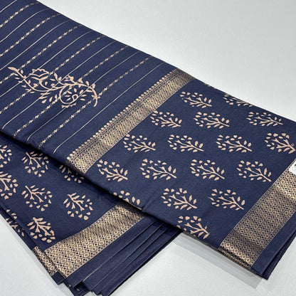 Mul Chanderi Cotton Saree