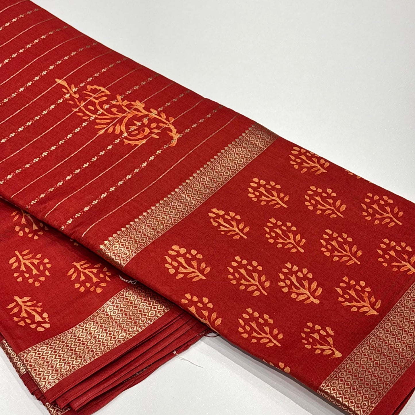 Mul Chanderi Cotton Saree