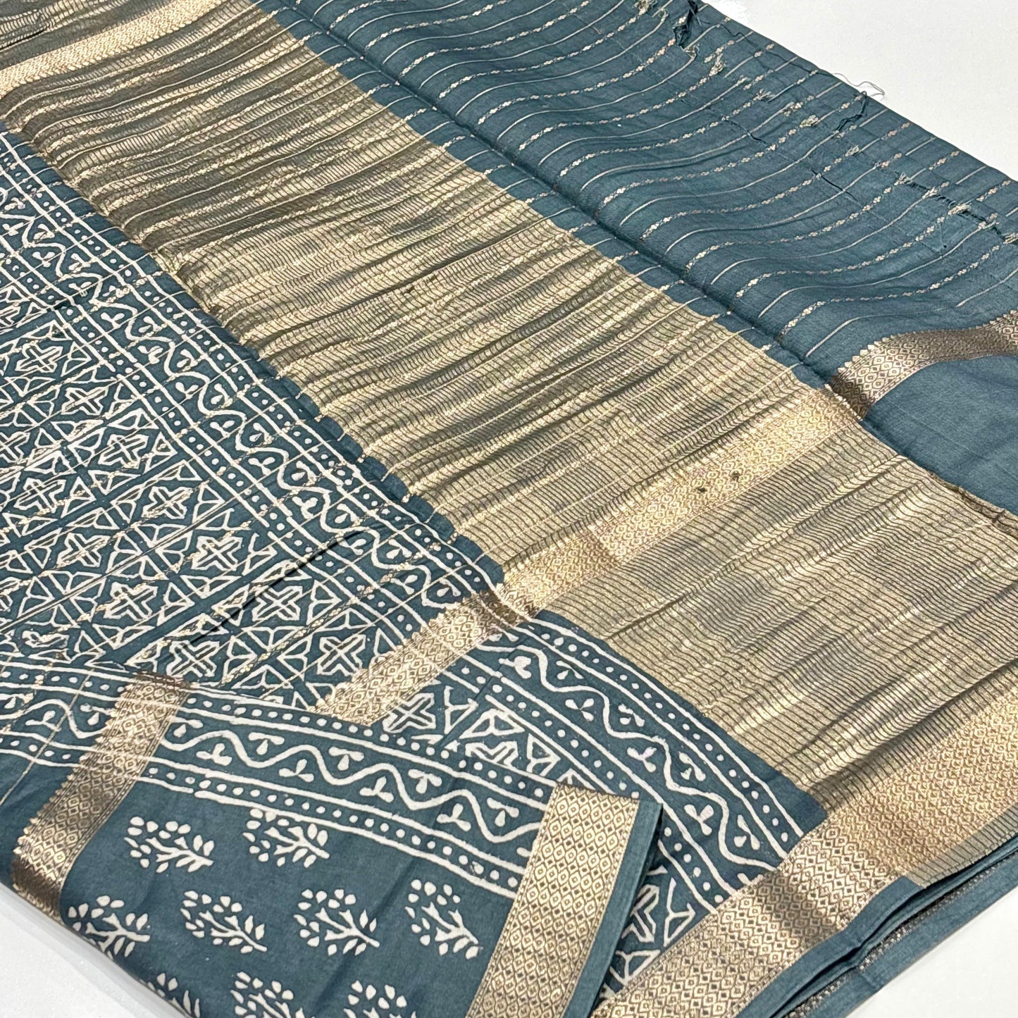 Mul Chanderi Cotton Saree