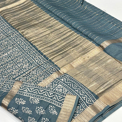 Mul Chanderi Cotton Saree