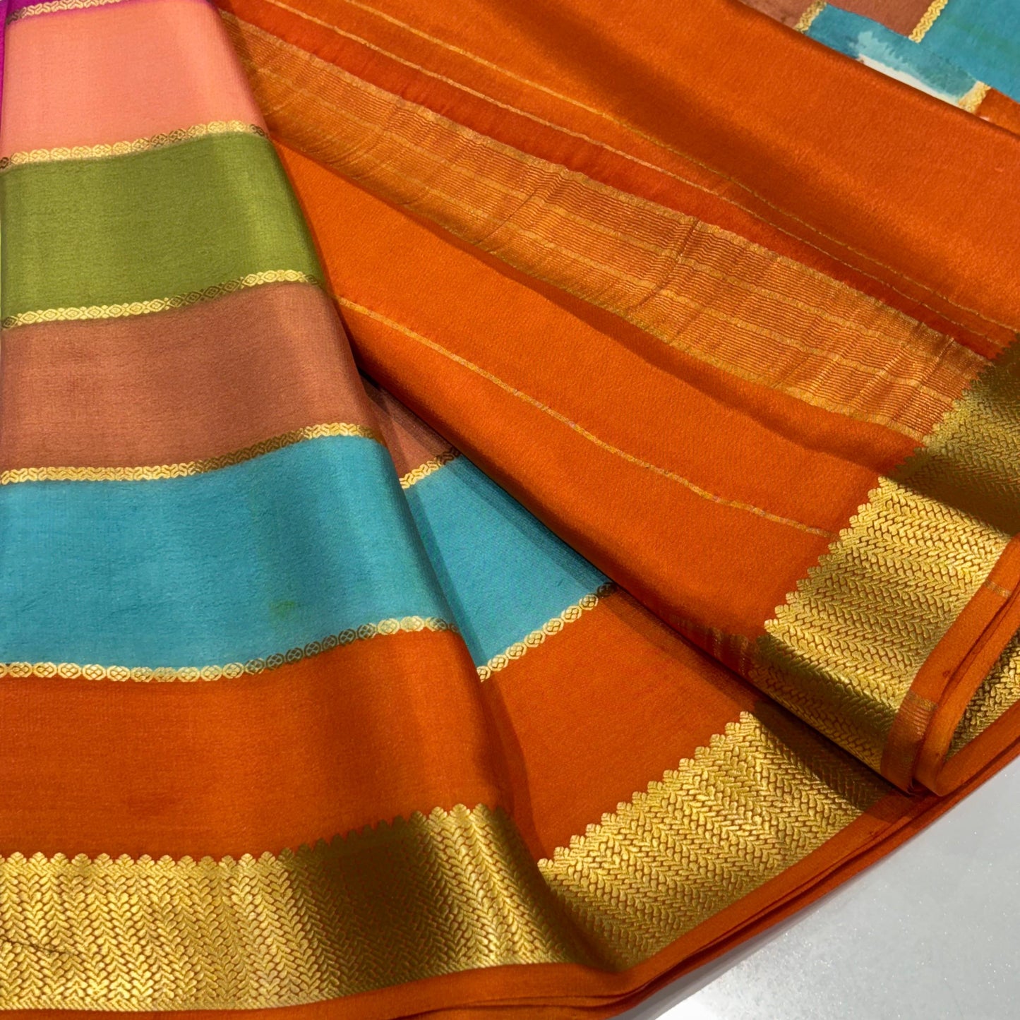 Pure Mysore Silk Saree