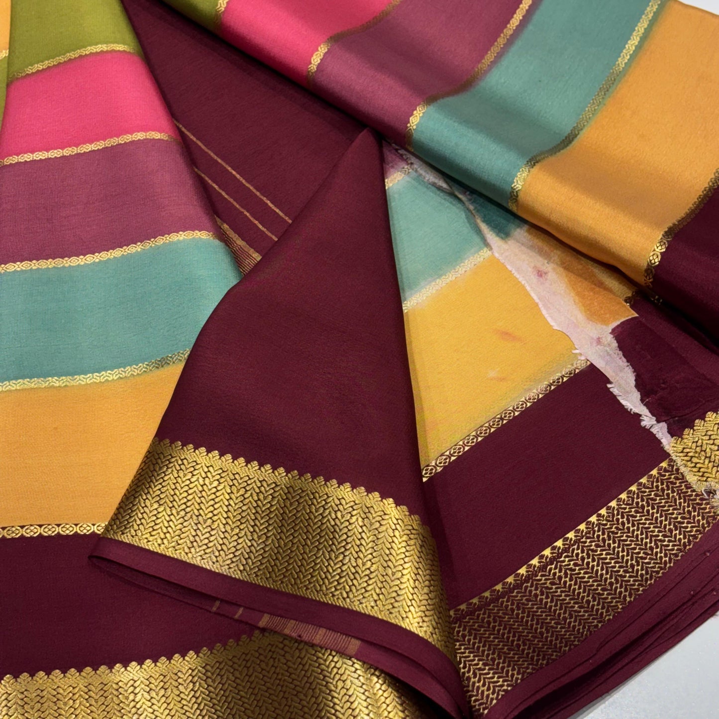 Pure Mysore Silk Saree