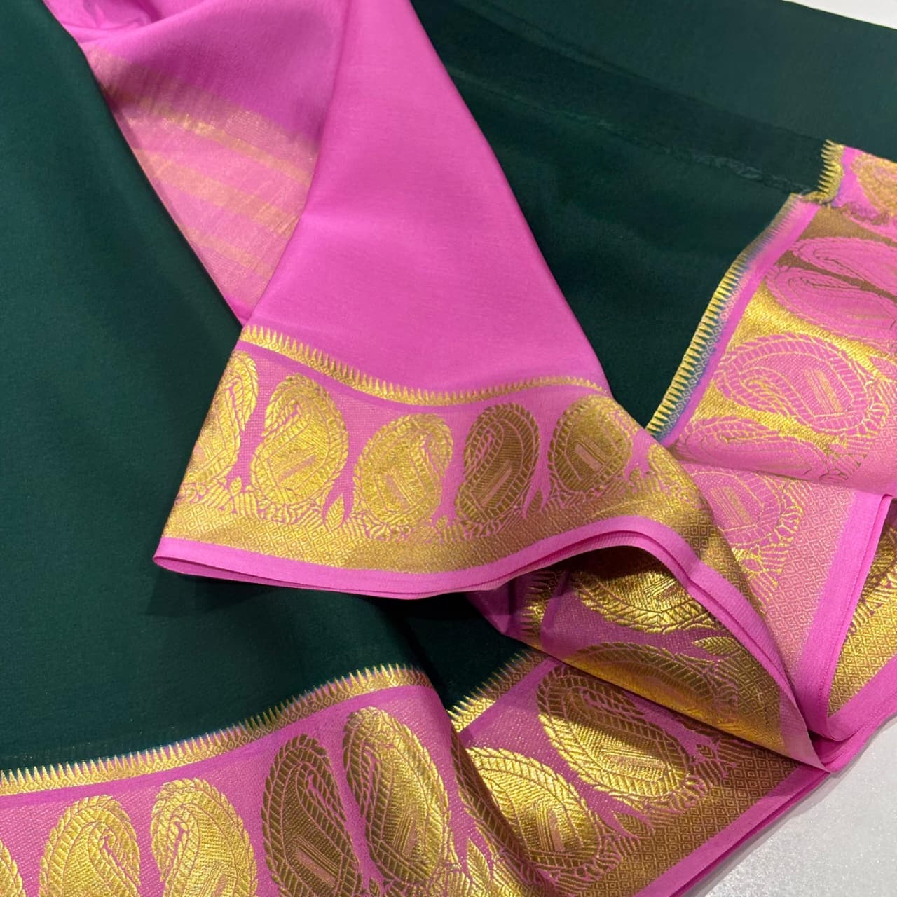 Pure Mysore Silk Saree