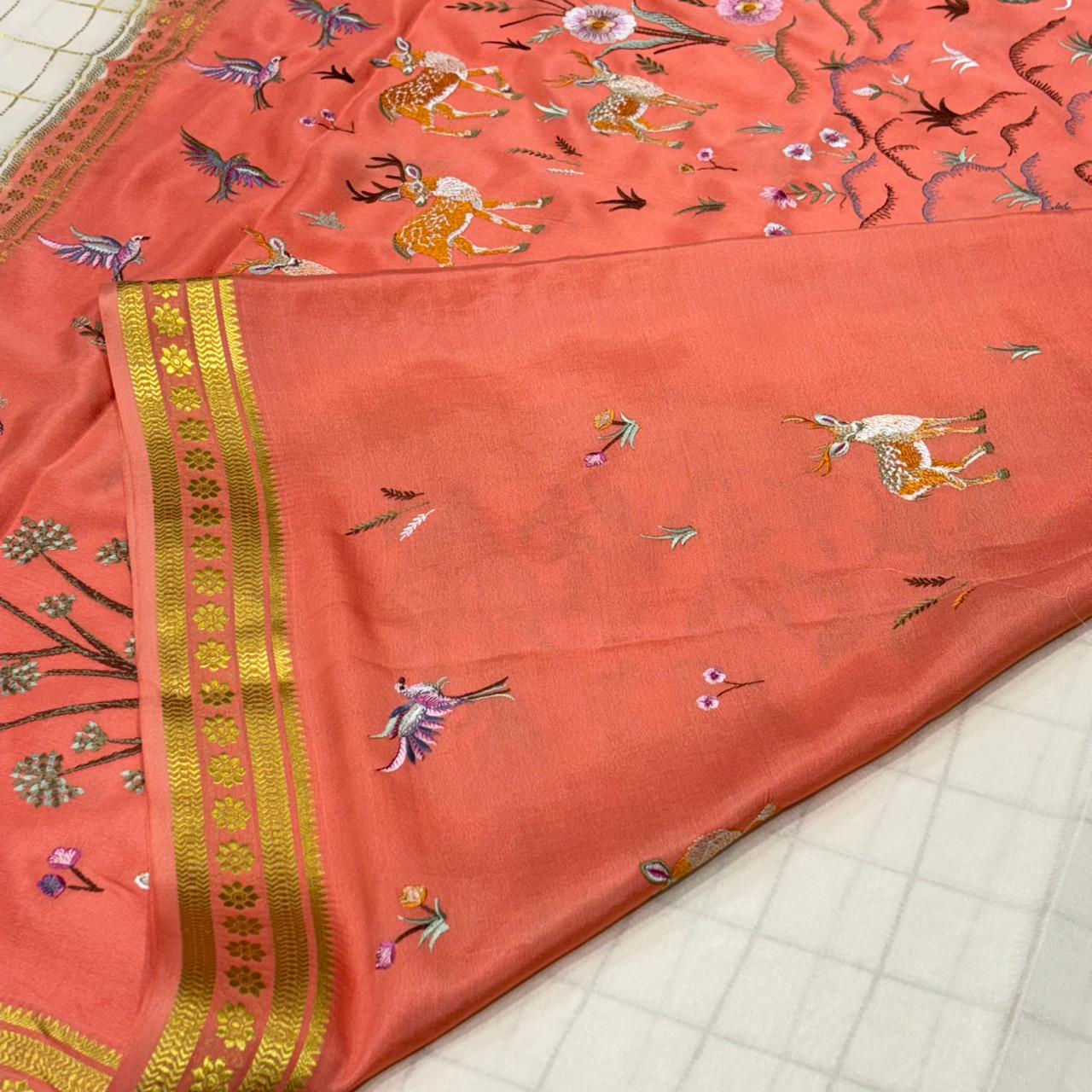 Pure Mysore Silk Saree