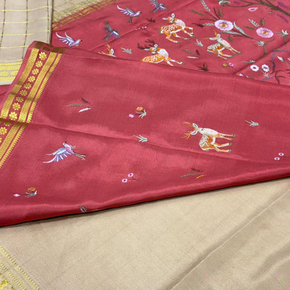 Pure Mysore Silk Saree