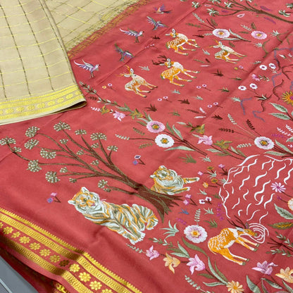 Pure Mysore Silk Saree