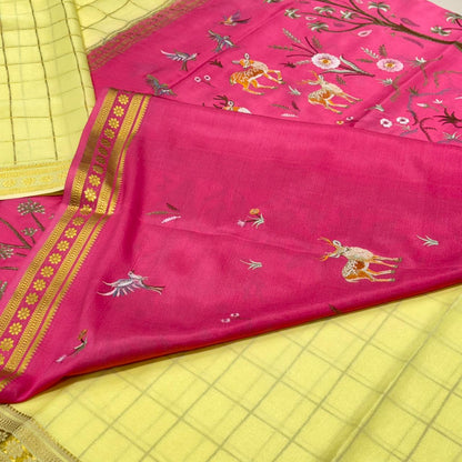 Pure Mysore Silk Saree