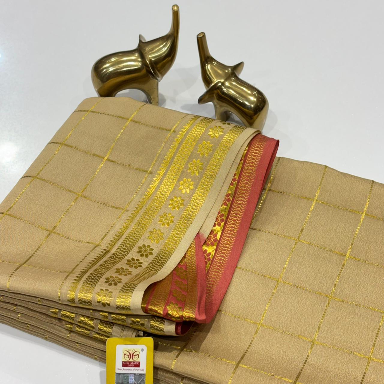 Pure Mysore Silk Saree