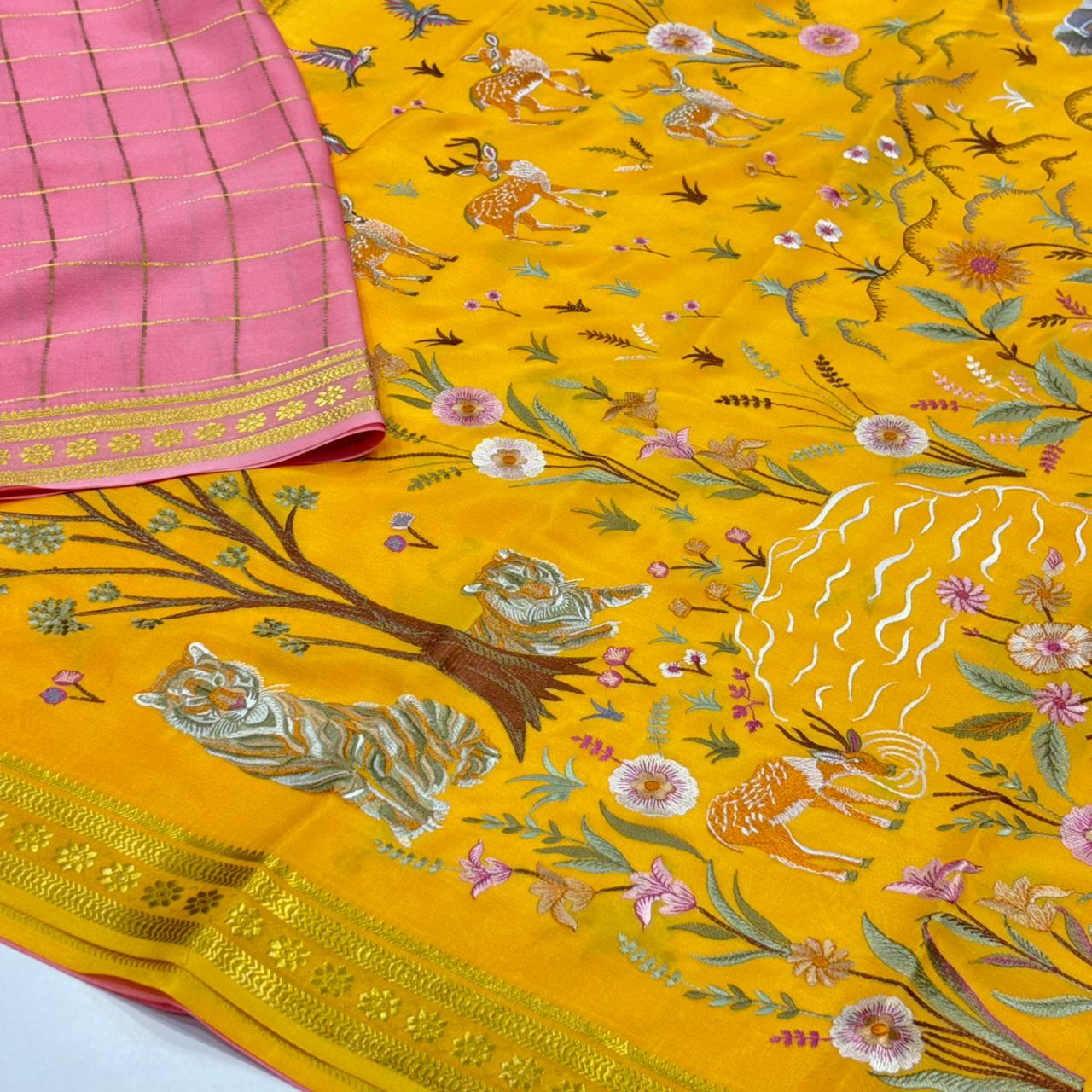 Pure Mysore Silk Saree