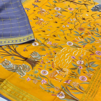 Pure Mysore Silk Saree