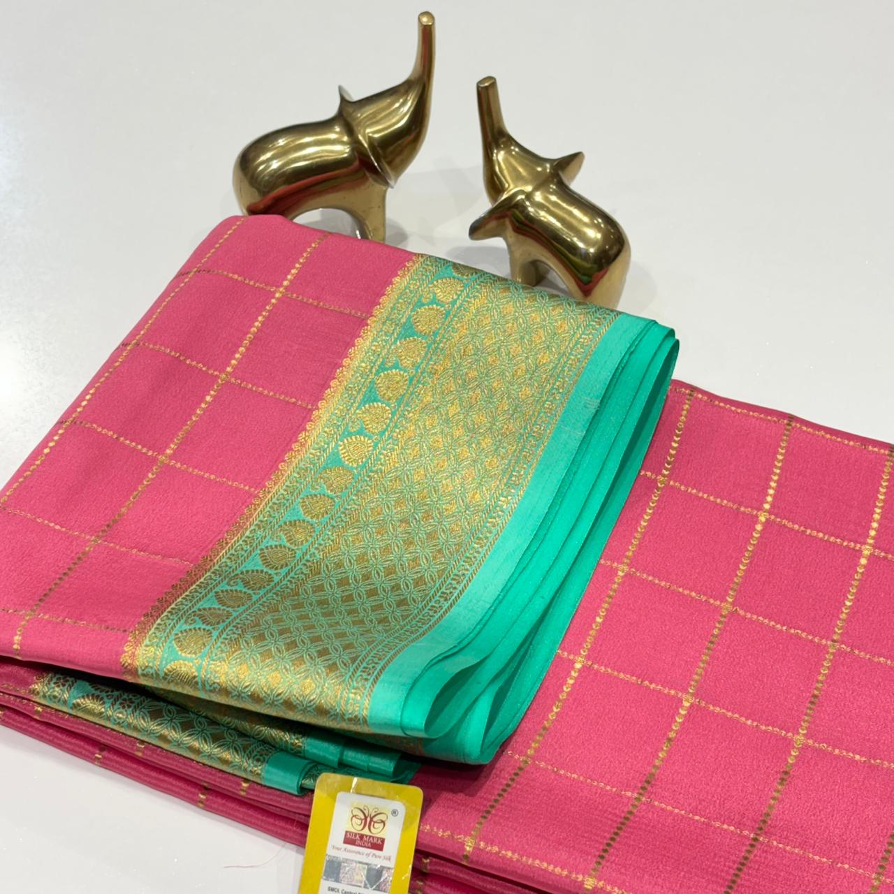 Pure Mysore Silk Saree