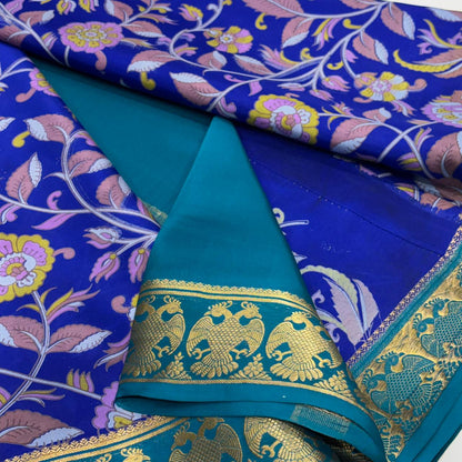 Printed Pure Mysore Silk Saree