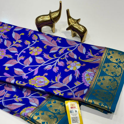 Printed Pure Mysore Silk Saree