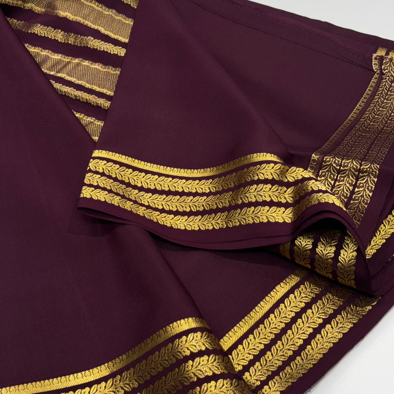 Pure Mysore Silk Saree