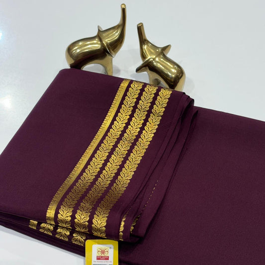 Pure Mysore Silk Saree