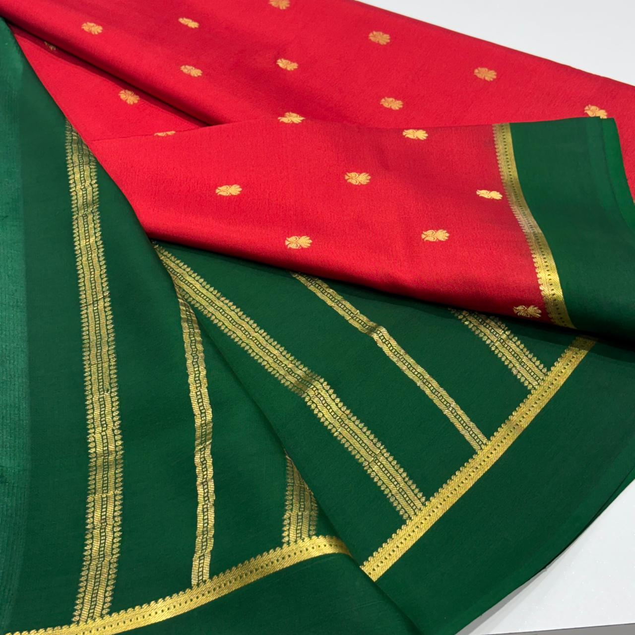 Pure Mysore Silk Saree