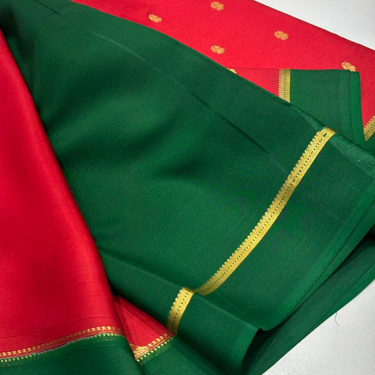 Pure Mysore Silk Saree