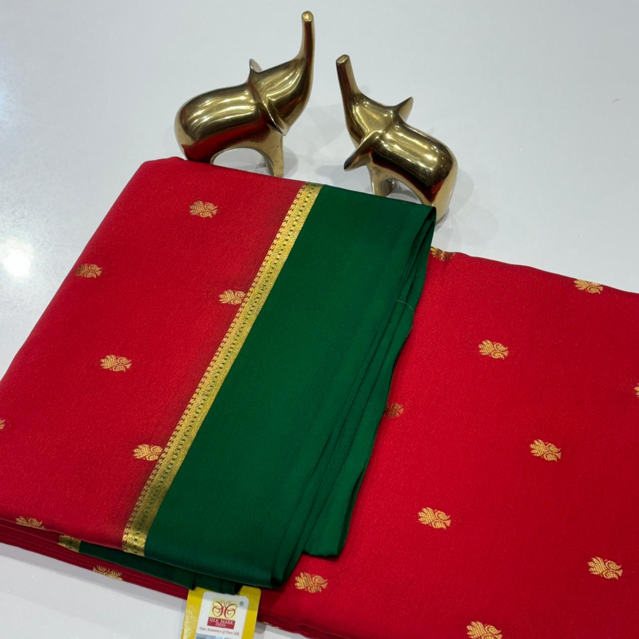 Pure Mysore Silk Saree