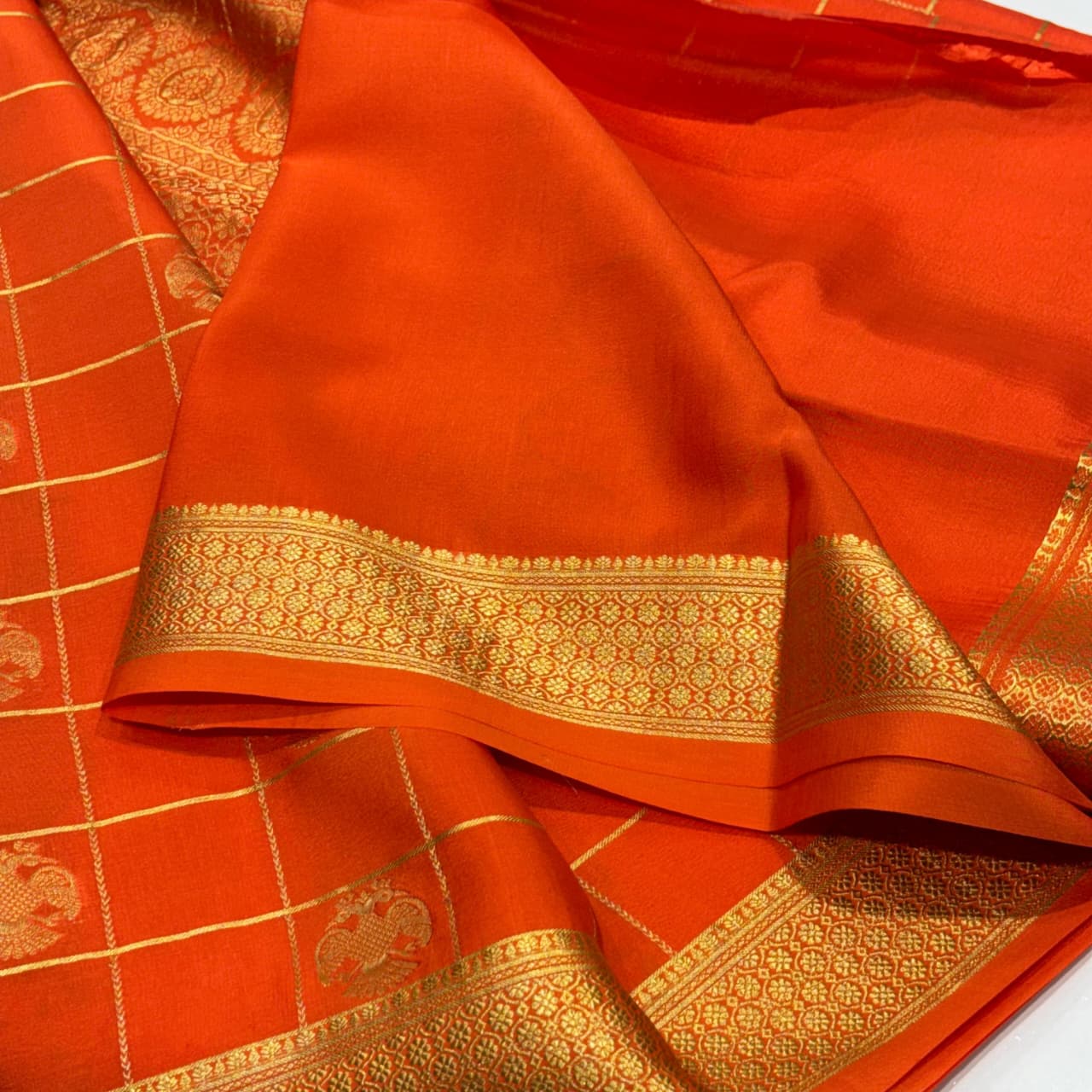 Pure Mysore Silk Saree