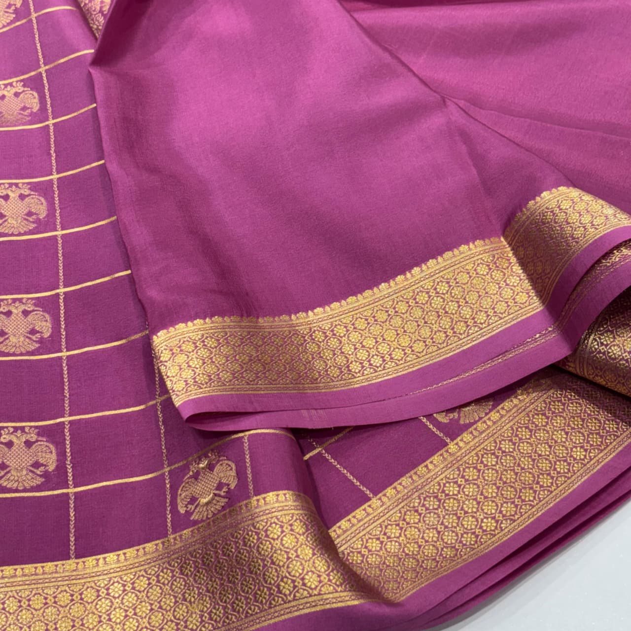 Pure Mysore Silk Saree