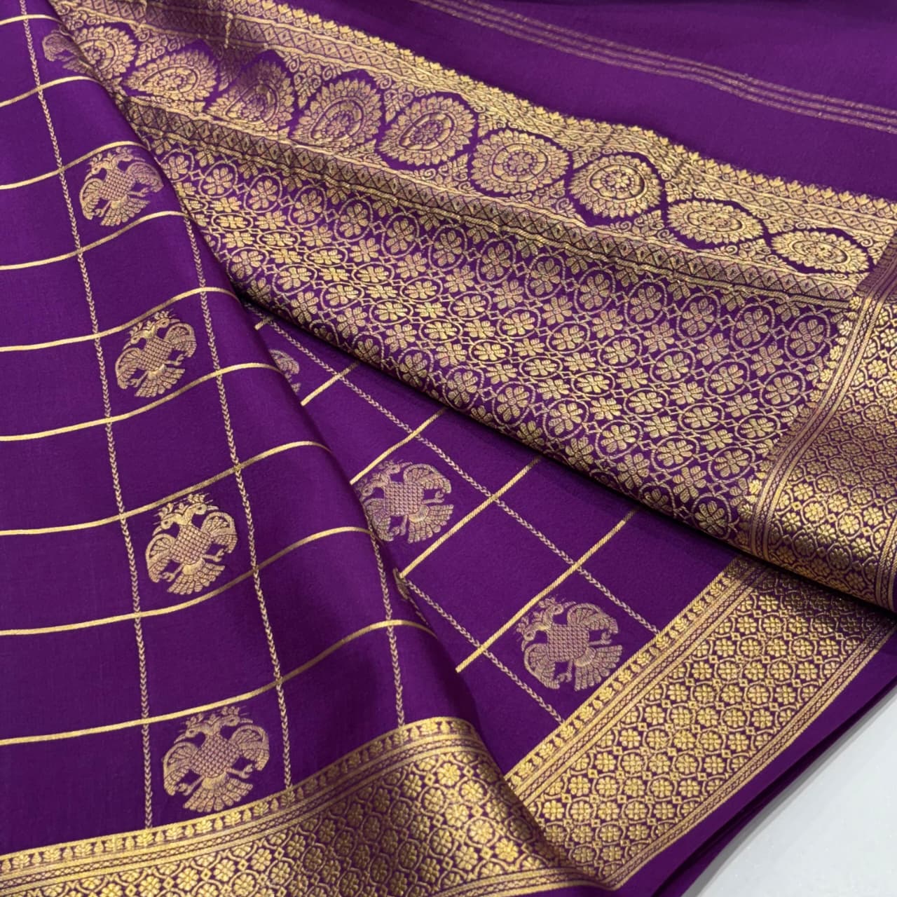 Pure Mysore Silk Saree