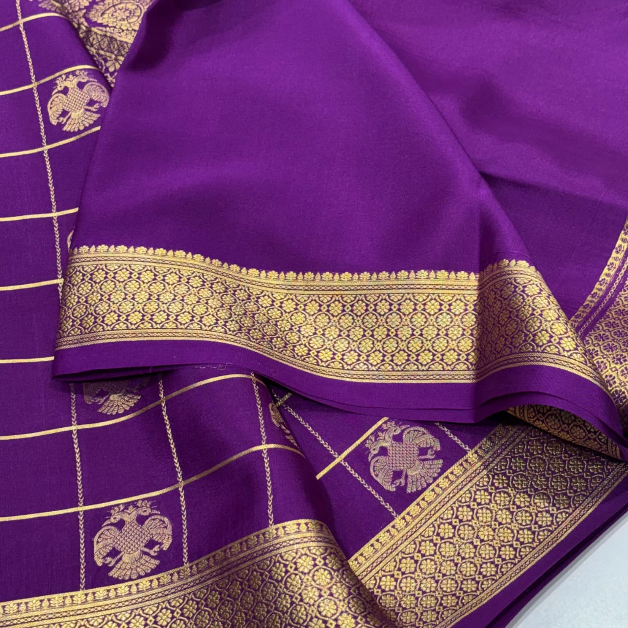 Pure Mysore Silk Saree