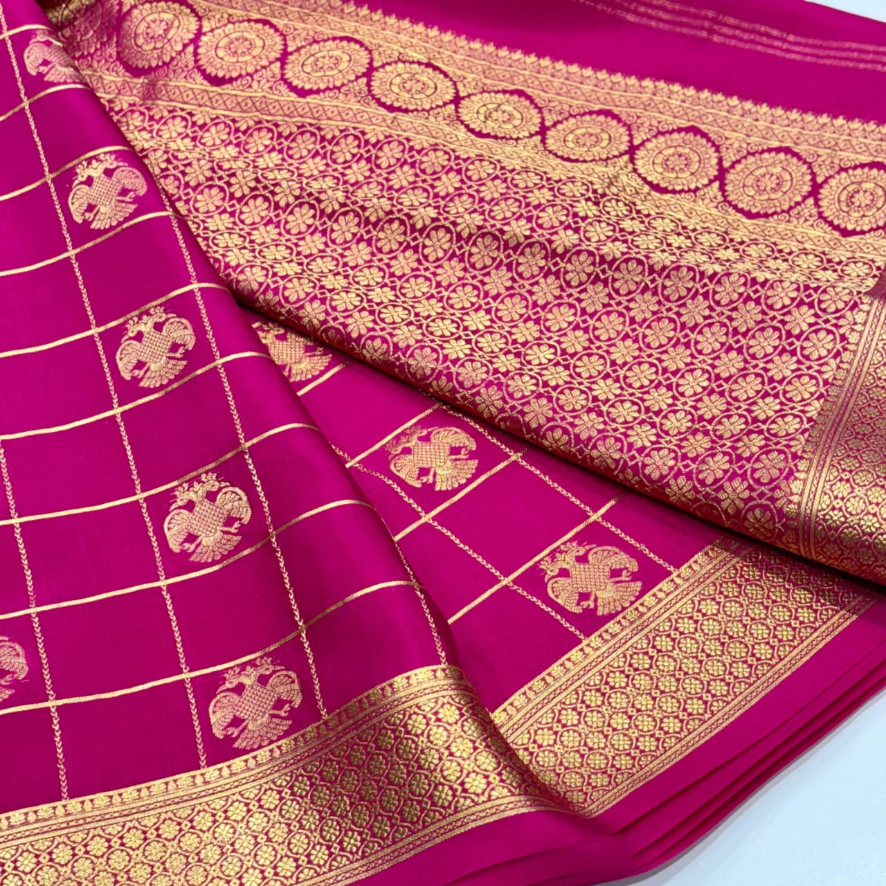 Pure Mysore Silk Saree