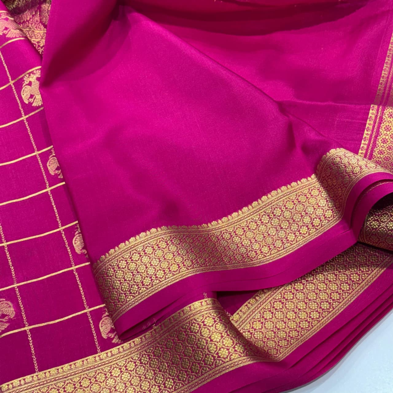 Pure Mysore Silk Saree