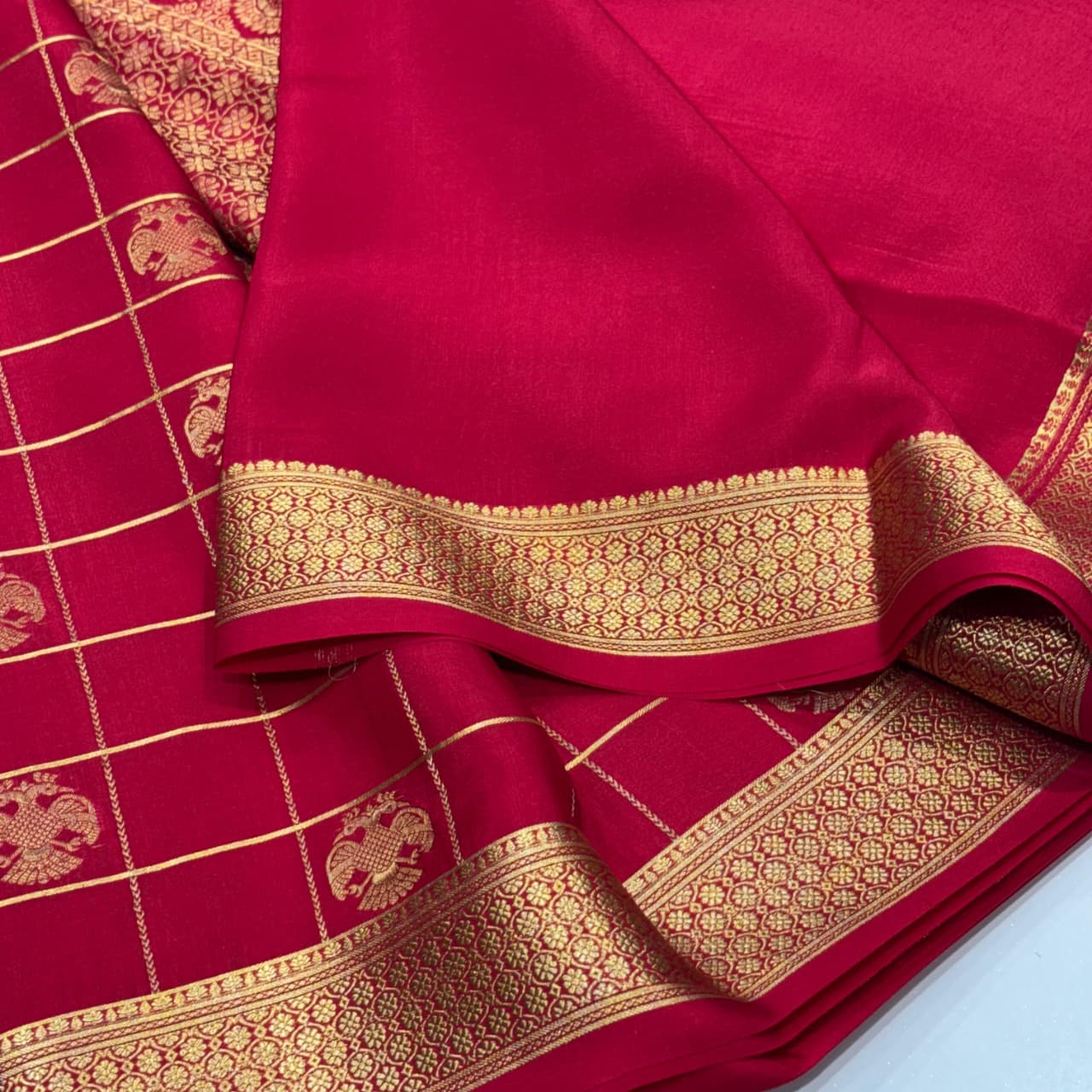Pure Mysore Silk Saree