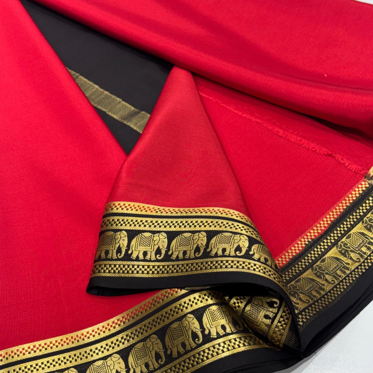Pure Mysore Silk Saree