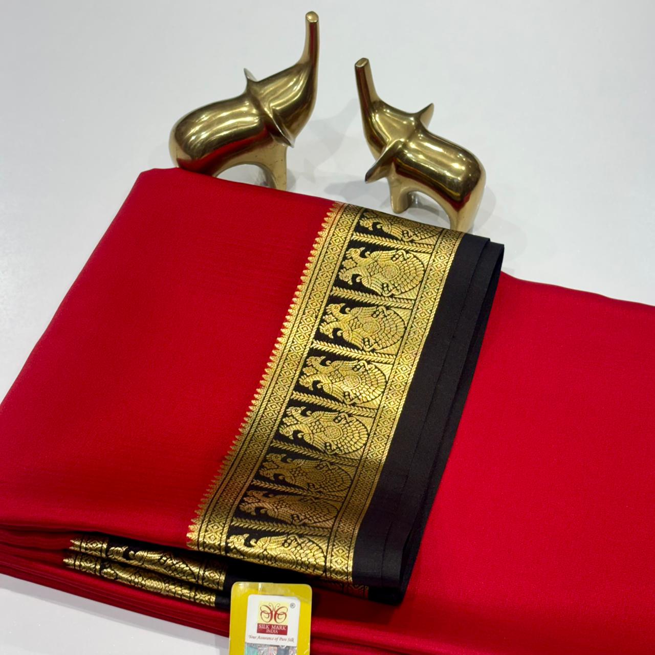 Pure Mysore Silk Saree