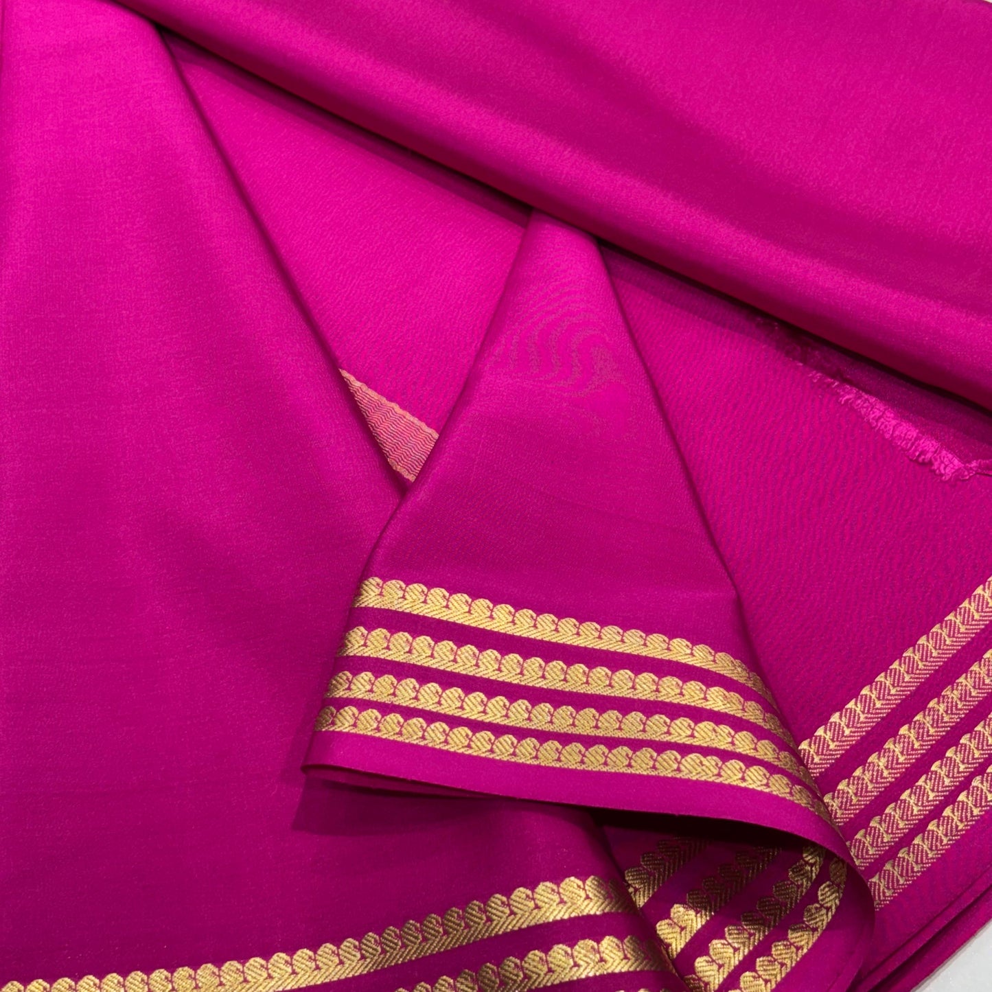 Pure Mysore Silk Saree