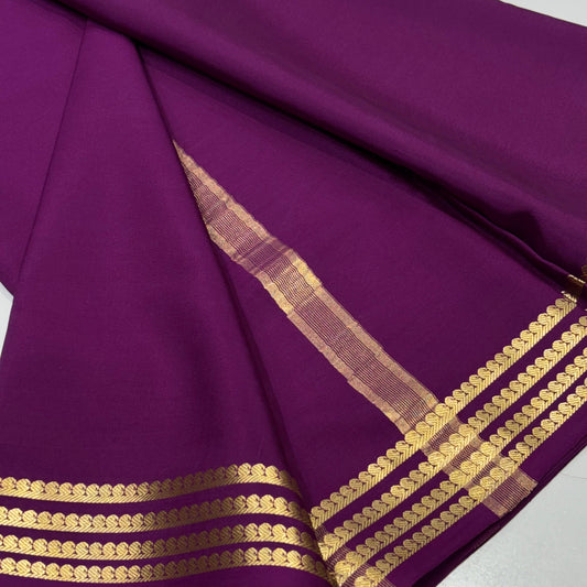 Pure Mysore Silk Saree