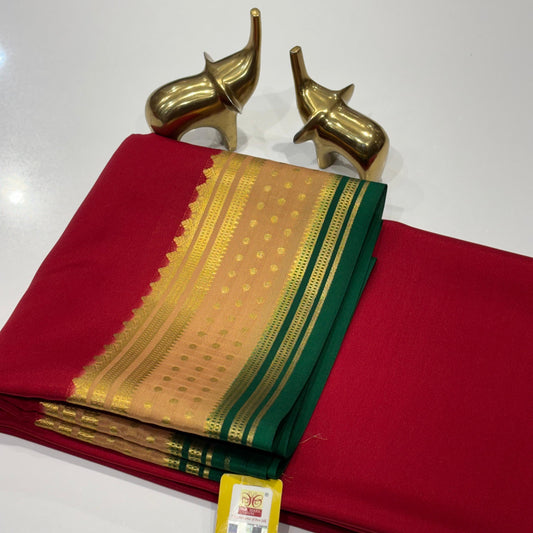 Pure Mysore Silk Saree