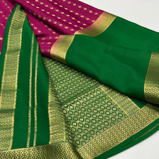 Pure Mysore Silk Saree
