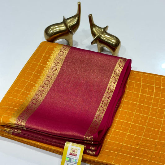 Pure Mysore Silk Saree