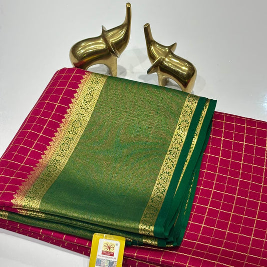 Pure Mysore Silk Saree